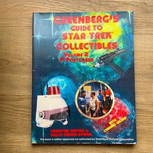 Greenberg’s Guide to Star Trek Collectibles Vol. 2 by F. Postcards